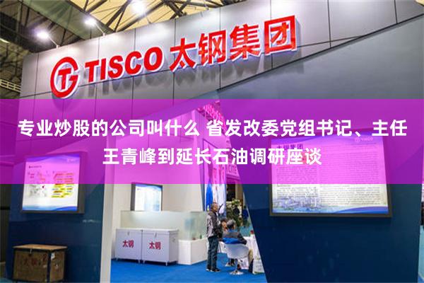 专业炒股的公司叫什么 省发改委党组书记、主任王青峰到延长石油调研座谈