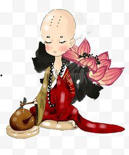 和尚动漫图片,禅意盎然的动漫世界